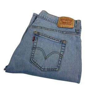 Levi's Women's Jeans Light Wash Denim Bootcut Distressed 99% Cotton Size 10M